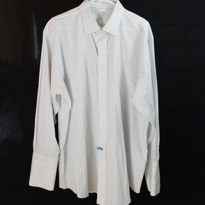 Brooks Brothers pin-striped button down shirt
